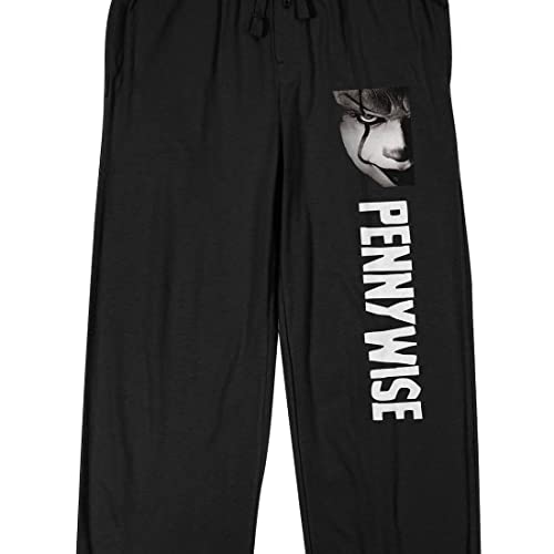 Bioworld Pennywise IT Movie Men's Black Sleep Pajama Pants2