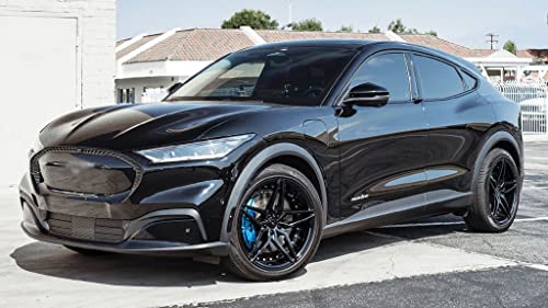 Ac Wheels Ac01 | Staggered 20 Inch Rims (Set Of 4 Wheels) - Gloss Black Finish - Fits Most Sedans, Coupes, And Suvs - Concave Rim Wheel #TOP5