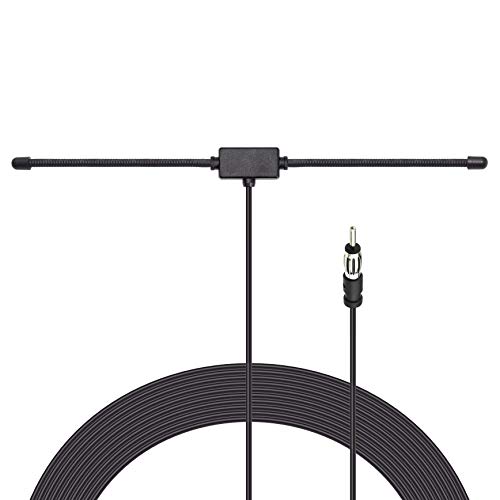 Bingfu Car Antenna Car Fm Am Radio Dipole Antenna Adhesive Mount Car Stereo Antenna For Vehicle Truck Suv Car Radio Stereo In Dash Head Unit Cd Media Receiver Player Audio Radio Marine Boat Radio #TOP6