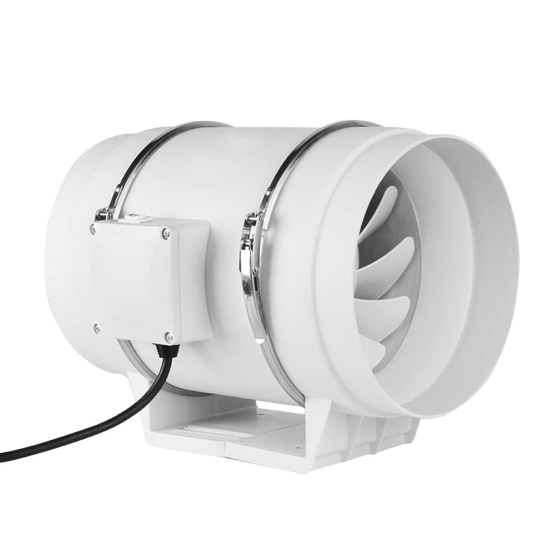 Buy 8Inch 110V220V Silent Inline Duct Fan Hydroponic Exhaust Air