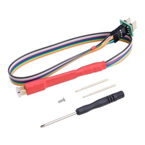 KOOBOOK 1Pcs Flash EEPROM Programming SOP8 Clip 208mil SOIC8 IC Test Probe Line for USB Programmer Circuit Programming
