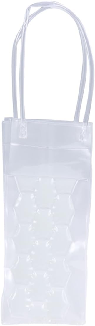 KICHOUSE 3pcs Wine Bottle Chiller Bag Double Walled Ice Bag for Wine Coolers Reusable Eco-friendly