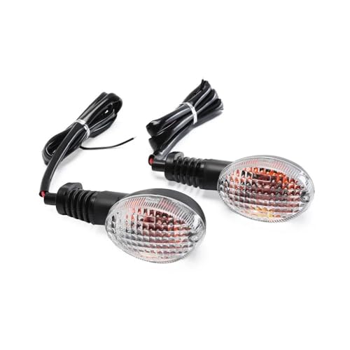 Clignotants moto pour virées en Triumph Street Scrambler 900 Twin lentille claire