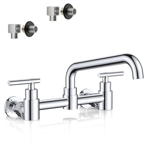 FORIOUS Commercial Wall Mount Faucet