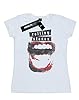 Rolling Stones Women's Terrifying Tongue T-Shirt White Small #1