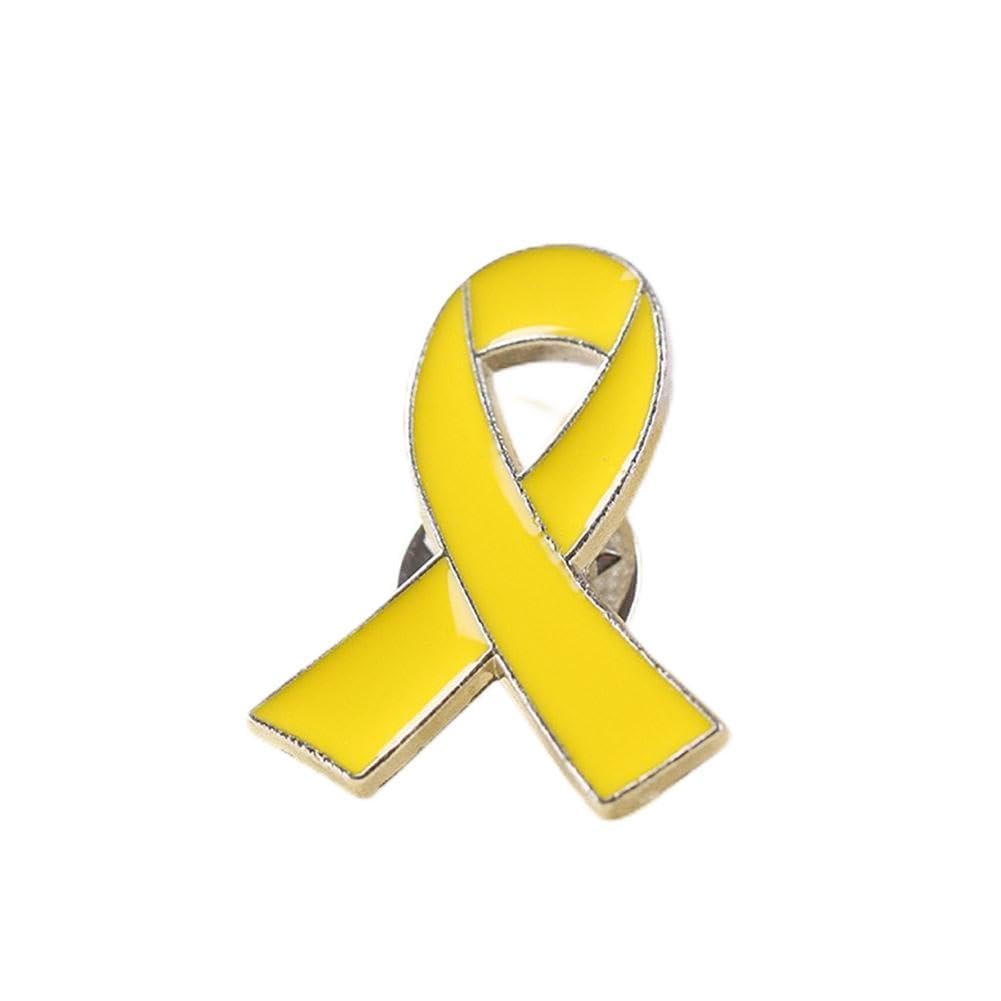 Bring Them Home Anstecknadel - Gelbes Metall Band Für Awareness & Unterstützung