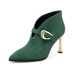 Dark Green Suede