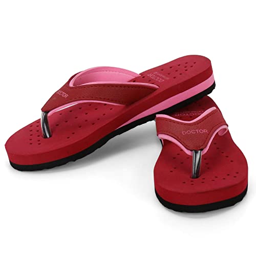 Image of DOCTOR EXTRA SOFT Chappal Care Orthopaedic and Diabetic Comfort Doctor Flip-Flop and House Slipper's for Women's D-18