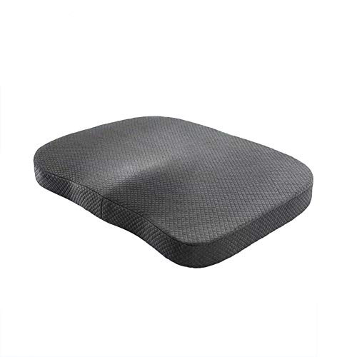 heaven2017 Almofada de assento ortopédica Lento Rising 100% Memory Foam Pad Pad Mat para computador