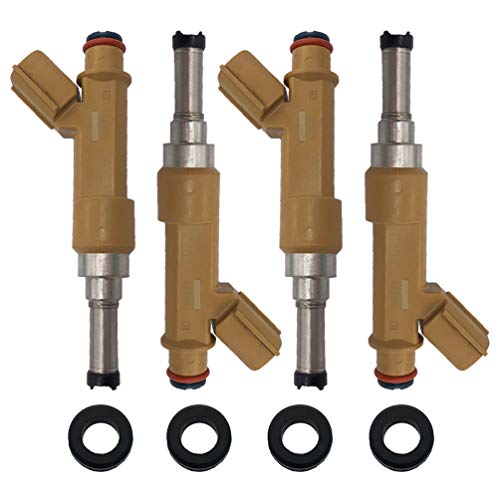 GEBANMR 23250-0T020 4pcs Set Fuel Injectors Replacement for Toyota Corolla 1.8L 2009-2015, Matrix 1.8L 2009-2013, Scion xD 1.8L 2008-2009, FJ1090 23209-09140