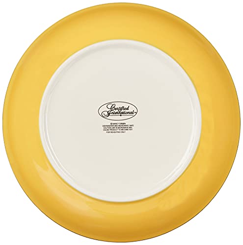 Certified International Sierra 9" Soup/Pasta Bowl, Set Of 4 Assorted Designs, Multicolored #TOP2