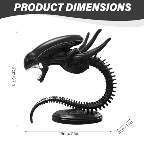 Lampe Alien en résine 3D rechargeable pour bureau - 5
