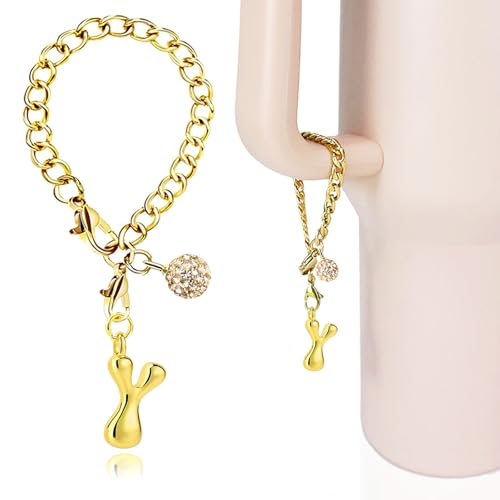 LUHOHI �S�[���h�o�u�����^�[�`���[�� �X�^�����[�J�b�v�A�N�Z�T���[�p - �f�U�C�i�[ ���I �C�j�V���� ���킢�� �y���_���g �����p �E�H�[�^�[�{�g�� �^���u���[ �n�C�h���W���O �n���h�� �v���b�s�[ �W���G���[ �u���X���b�g �p�[�\�i���C�Y �L�[�`