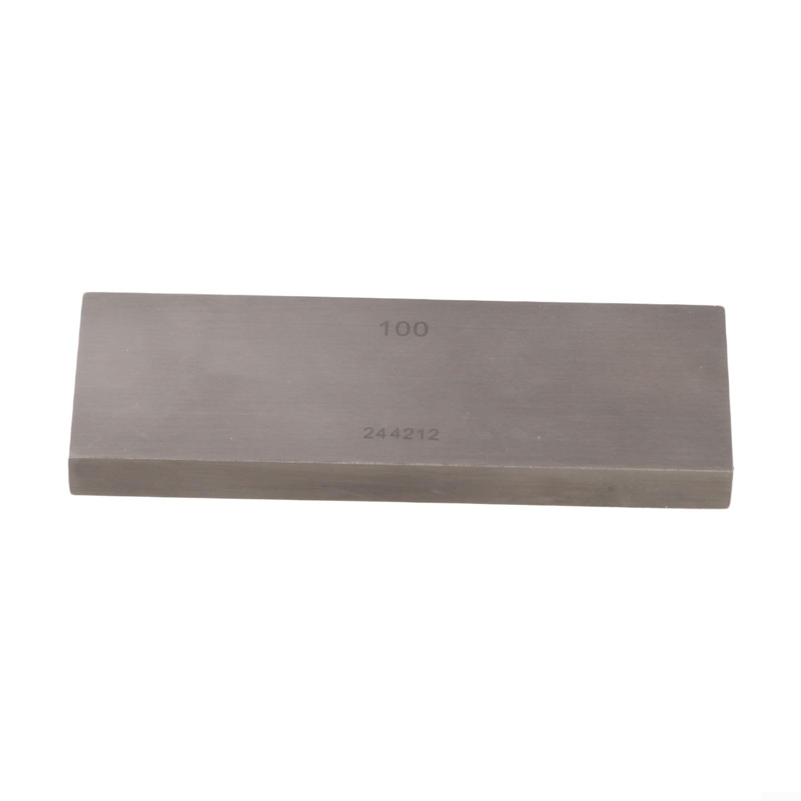 Blocchi di misura ad alta precisione da 0,5 mm a 100 mm in acciaio temprato standard per strumenti e dispositivi di calibrazione (100)