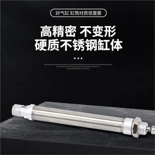 Vérin pneumatique DSNU40 en acier inoxydable compact et résistant aux chocs mécaniques