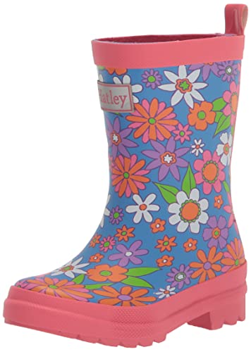 Hatley Girls Printed Rain Boots, Matte Retro Floral, 7 Toddler #TOP22
