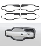 ushilife Exterior Door Handle Cover Trims Fit for 2024 2025 2026 Ford Ranger XL XLT...