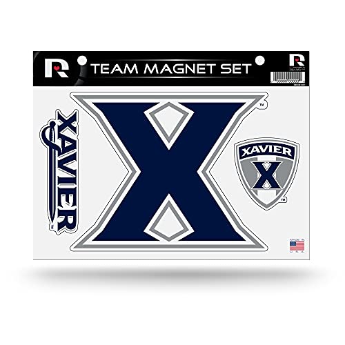 Rico Industries NCAA Xavier Musketeers Die Cut Team Magnet Set