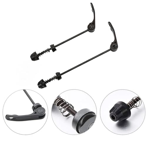 CM-UHNM 2 PCS Essieux De Vélo à Dégagement Rapide pour Vélo,Essieu Enfichable Dégagement Rapide Libération Set,Compatible avec VTT Et VéLo De Route – vue 4