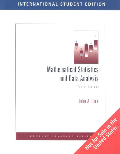 Mathematical Statistics and Data Analysis