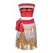 Dressy Daisy Girls Adventure Princess Moana Costumes Skirt Set Halloween Dress Up Size 2T / 3T