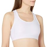 Jockey Women's High Impact Piped Racerback Sport Bra, Violet Mist, Small