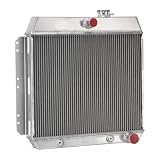 4954 3 Row Aluminum Radiator For 1949 1950 1951 1952 1953 1954 Chevy Bel Air/Fleetline/Styleline