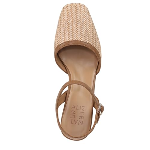 Naturalizer Womens Wave Pump Tan Straw/Toffee Brown 9 M by Naturalizer - Image 5