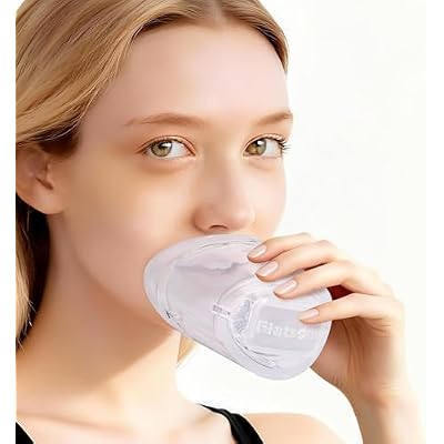 FVD1 Vocal Dampener, Transparent Voice Dampener for Singers Actors Performers, Ergonomic Voice Muffler, 25dB Noise Reducing Silencer for Singing Practice, Stress Relief, Warm-Up