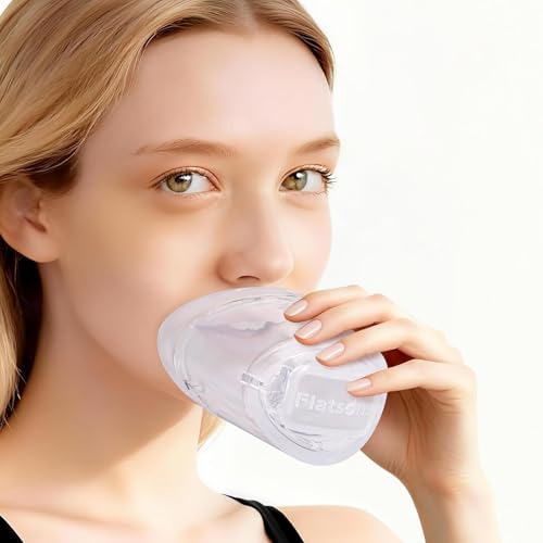 FVD1 Vocal Dampener, Transparent Voice Dampener for Singers Actors Performers, Ergonomic Voice Muffler, 25dB Noise Reducing Silencer for Singing Practice, Stress Relief, Warm-Up