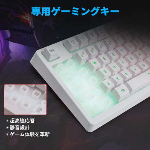 HUO JI ゲーミングキーボード の商品画像 5