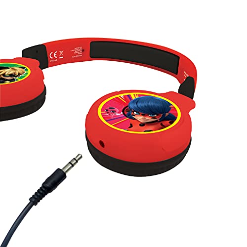 Image of LEXiBOOK, Miraculous Bluetooth Headphones, HPBT010MI