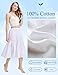 BEAUTELICATE Half Slip Skirt Extender 100% Cotton Vintage Underskirt