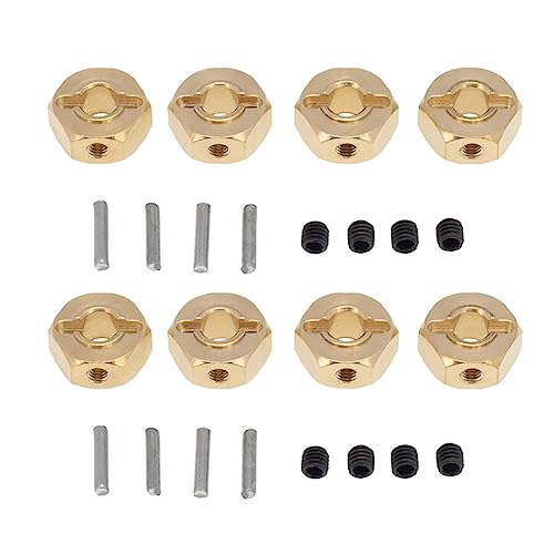Mujapen 2X �^���イ 12mm�Z�p�z�C�[���n�u�g���A�_�v�^�[ 10 III CC01 WRAITH RR10 GEN8 1/10 RC�N���[���[�J�[�p 6mm