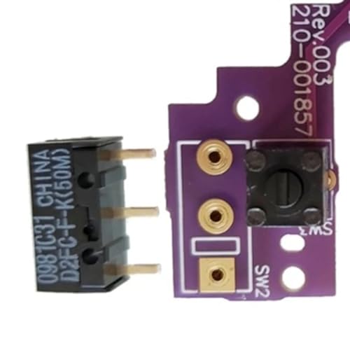 Module échange à chaud bouton de souris micro switch pour Logitech carte de commutation 50M