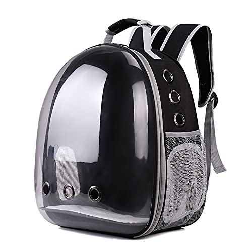 Sac à dos pour chien et chat capsule transparente pour voyage en avion