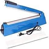 (SELLADO RAPIDO Y EFICAZ): La selladora de bolsas de plastico esta fabricada en Acero inoxidable y ABS de gran duracion, asegurandonos un correcto funcionamiento y un sellado rapido y eficaz. Es una selladora termica ideal para cualquier utilidad.