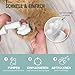 ReaVET Pfotenreiniger für Hunde mit Pfotenschaum, Hundepfoten Reiniger, Pfoten waschen Hund ohne Abspülen, Pfotenpflege mit Hamamelis & Gurke, Dog Paw Cleaner, Paw Foam Cleaner 150ml