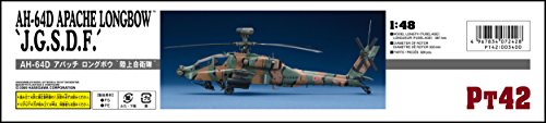 Ah-64D Apache Longbow Jgsdf Us Attack Helicopter 1/48 Hasegawa #TOP3