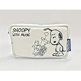 SNOOPY with Music スヌーピー マウスピースポーチ 限定品《ホワイト》 (バス・チューバ用)