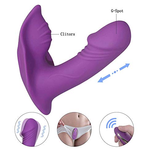 MUMUMT Six Toys Wearable On Harness Víbráţor A-dǔlt Toys Víbráţors Strapless Strapon Víbráţor