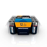 Algopix Similar Product 9 - Rayovac C Batteries C Cell Battery 12
