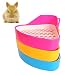 DesignerBox - Bandeja higiénica esquinera para mascotas, diseño de triángulo pequeño. Para...