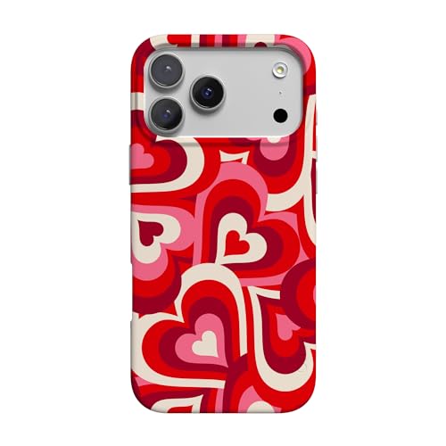 Casely iPhone 17 Pro Case | Love Song Remix | Ombre Hearts | Compatible with MagSafe | Classic Ultra Slim Design