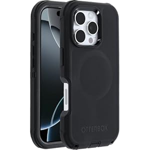 OtterBox iPhone 16 Pro Defender Series Case – Black (Single Unit Ships in polybag)