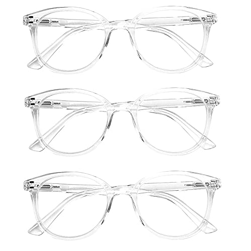 Image of SIGVAN 3 Pack Reading Glasses Spring Hinge Stylish Readers Black /Tortoise for Men and Women