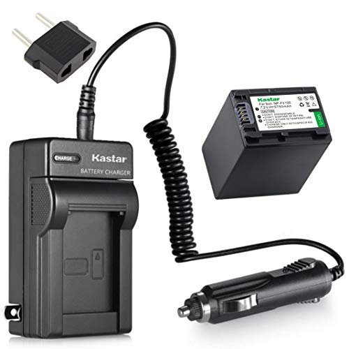 Kastar Battery (1-Pack) and Charger Kit for Sony NP-FH100 NP-FH70 TRV TRV-U and DCR Series DCR-DVD DCR-HC DCR-SR DCR-SX40 HDR-CX HDR-HC HDR-UX20 HDR-SR10 HDR-SR11 HDR-SR12 HDR-XR520V Kastar Battery (1-Pack) and Charger Kit for Sony NP-FH100 NP-FH70 TRV TRV-U and DCR Series DCR-DVD DCR-HC DCR-SR DCR-SX40 HDR-CX HDR-HC HDR-UX20 HDR-SR10 HDR-SR11 HDR-SR12 HDR-XR520V
