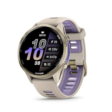 Garmin Relógio Forerunner 970 Cinza 47mm com Monitor Cardíaco de Pulso e GPS