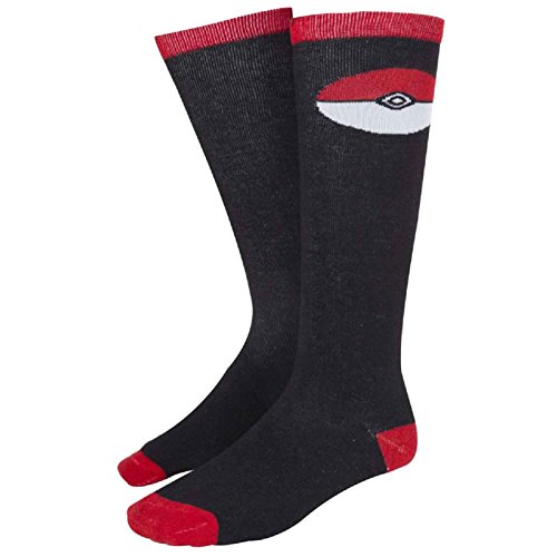 Preisvergleich Produktbild Bioworld Pokemon - Pokeball Knee High Socks