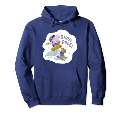Sweat à capuche enfant Peppa Pig Snow Dude vêtement hiver snowboard et sweat-shirt chaud